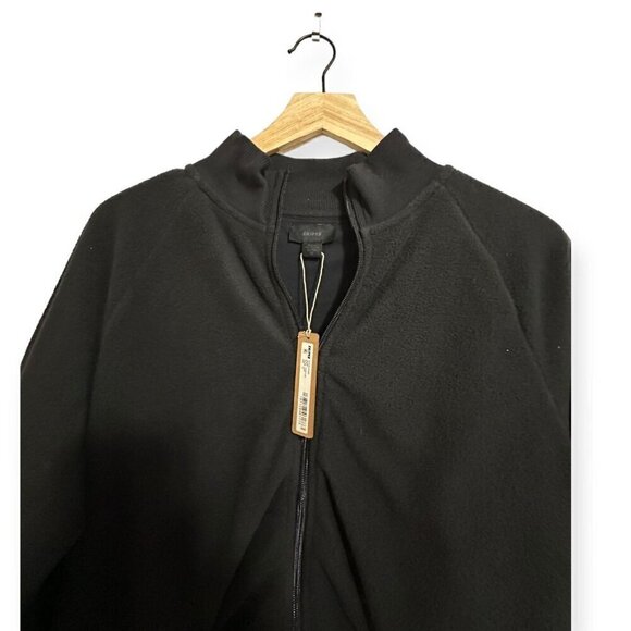 Skims Fleece Lounge Jacket, Black, Size XL, New‎ with tags - Picture 8 of 16